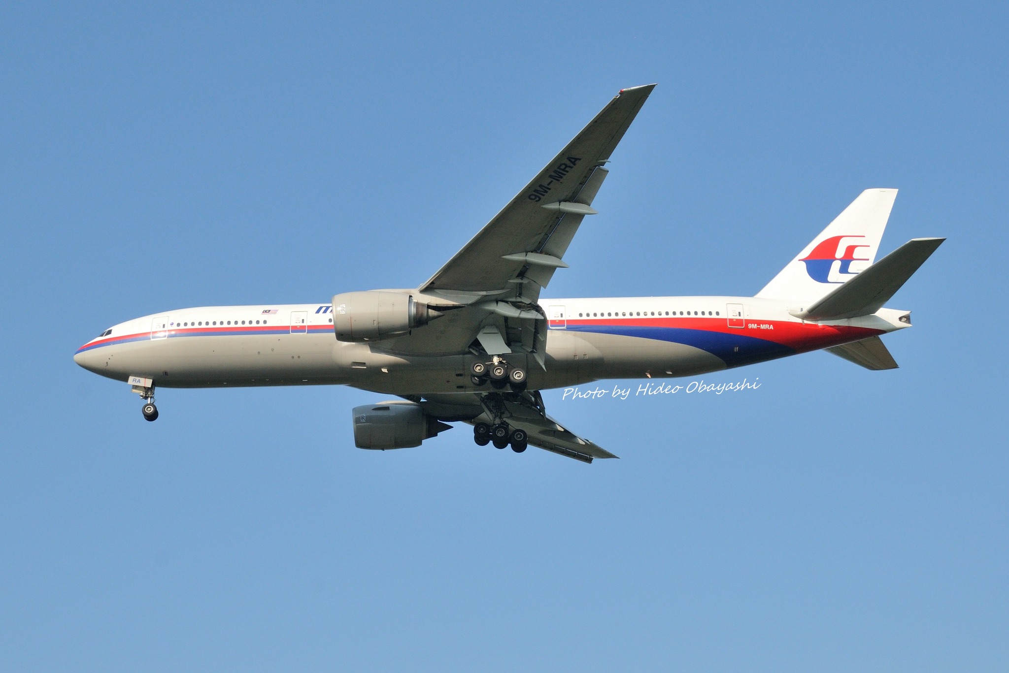 SUPER RANGER 9M-MRA THE FIRST BOEING 777-200ER malaysia airlines