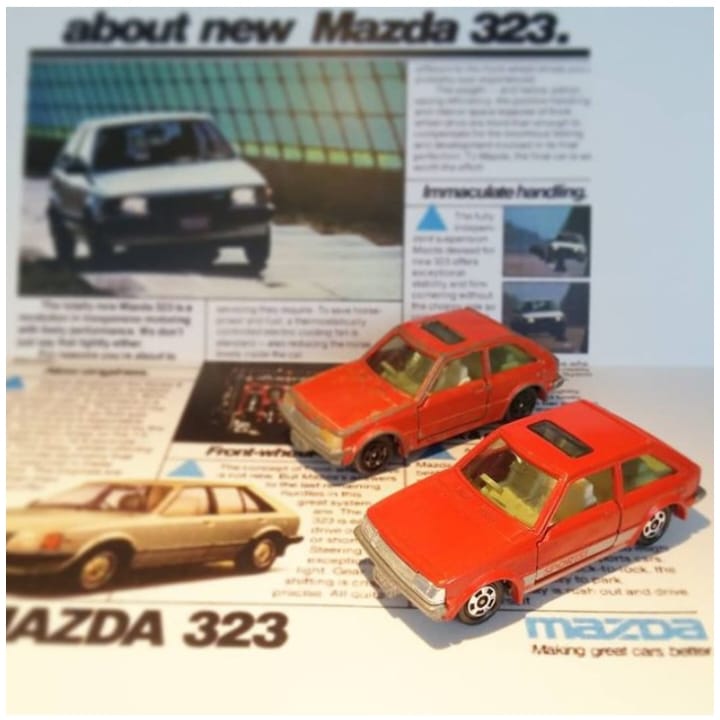 Tomica Mazda Familia GLC / 323