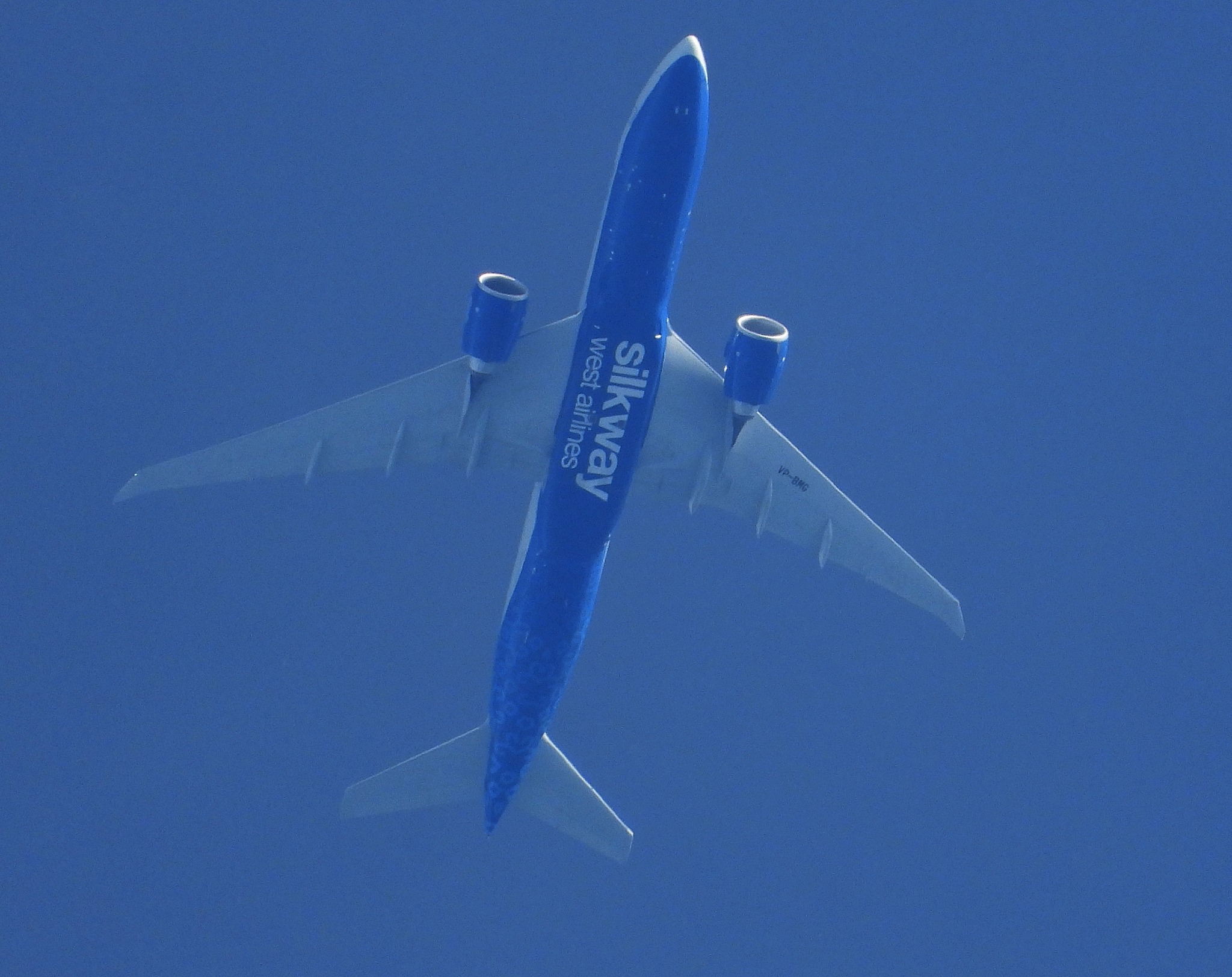 Silk Way West Airlines Boeing 777-F flight