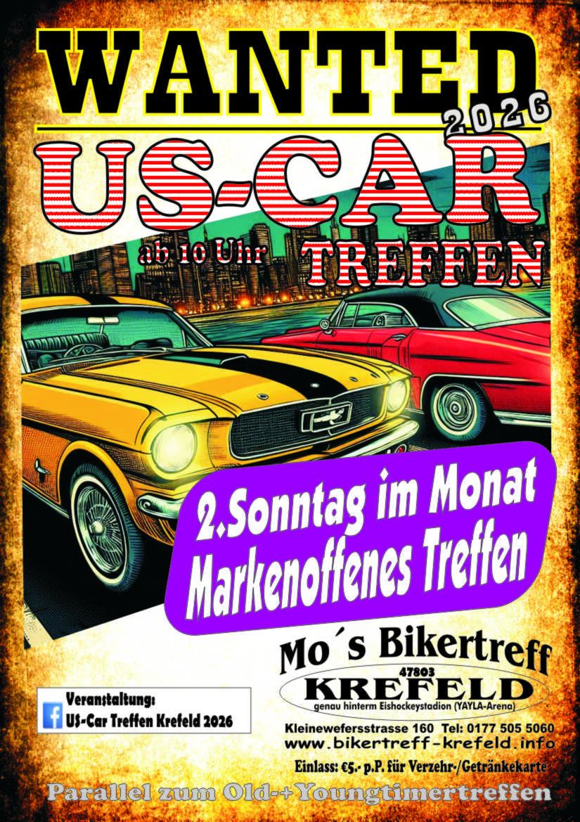 US-Car Treffen Krefeld 2026