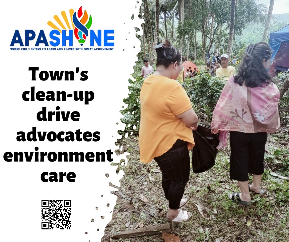 Town's clean-up... - DepEd Tayo Apasan ES - Quezon Province | Facebook