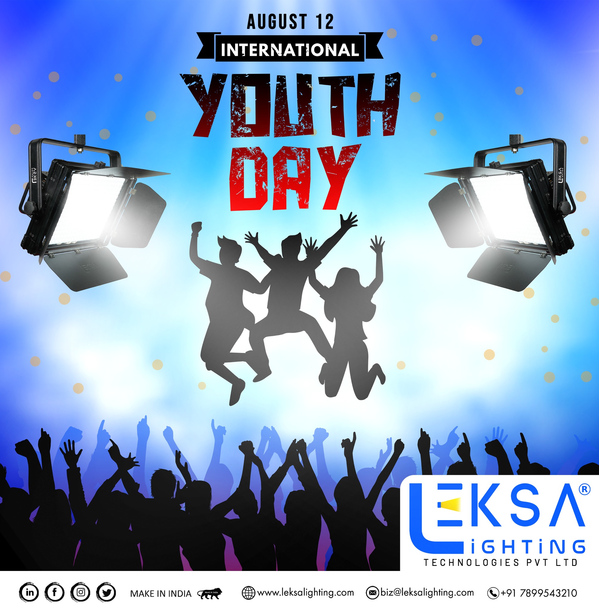 Leksa Lighting - On this International Youth Day, Leksa... | Facebook