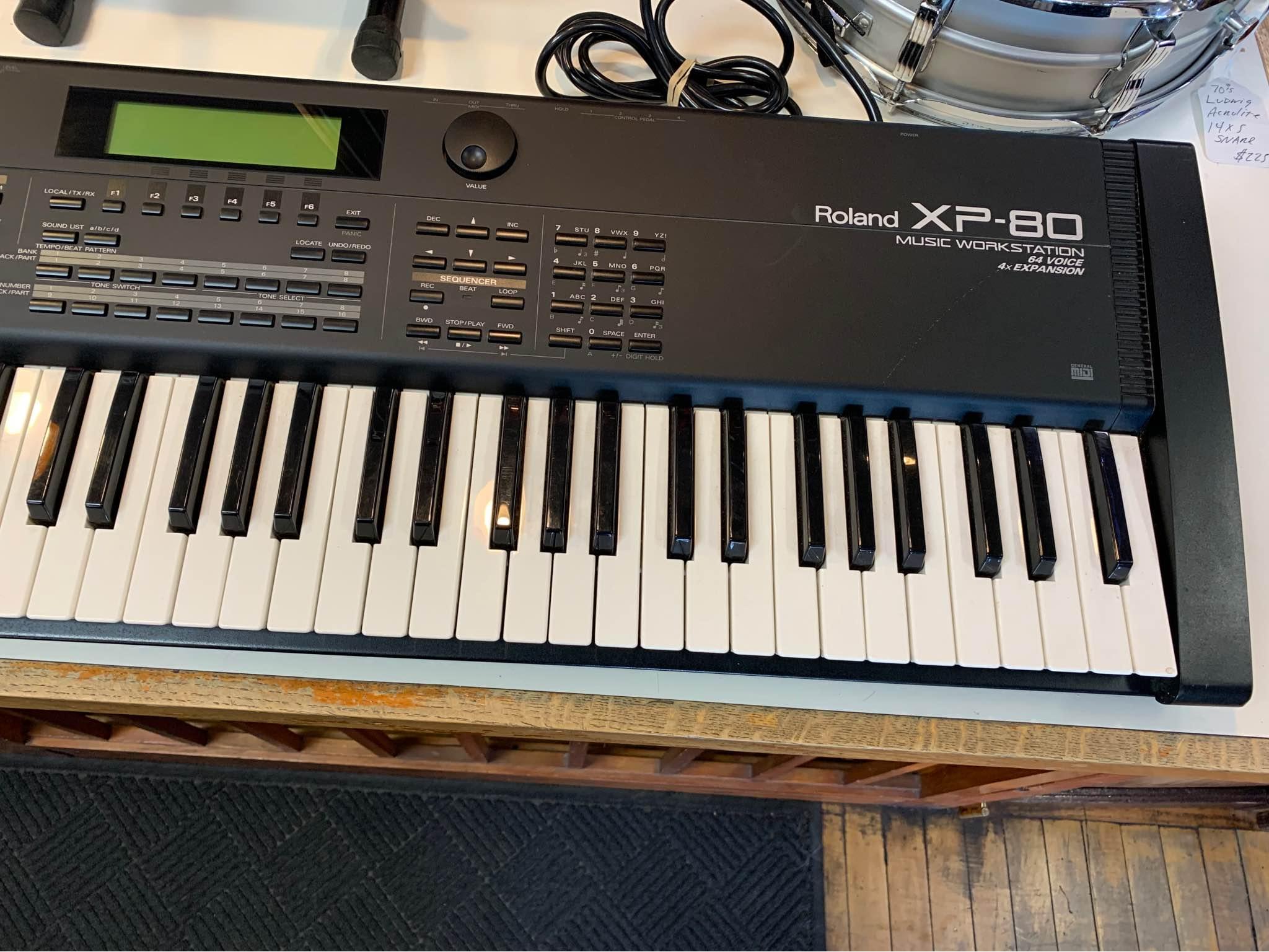 The Roland XP-50 is a versatile 1995 music workstation. By
