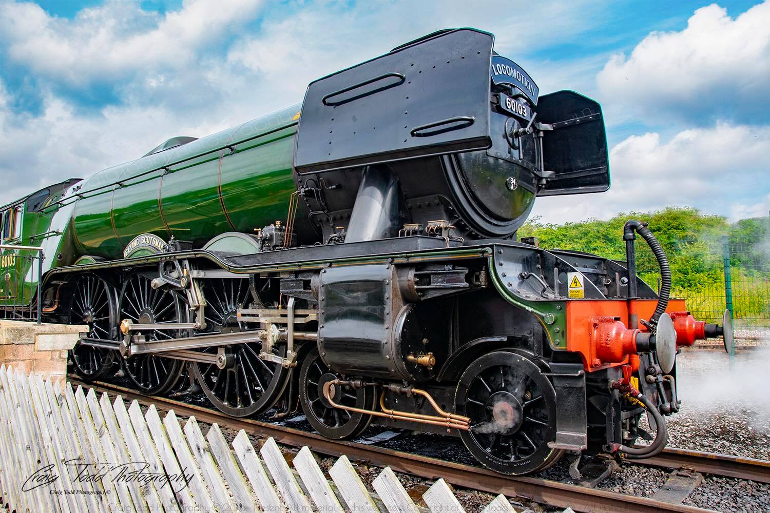 The Flying Scotsman, A3 Class No. 60103 steam locomotive.