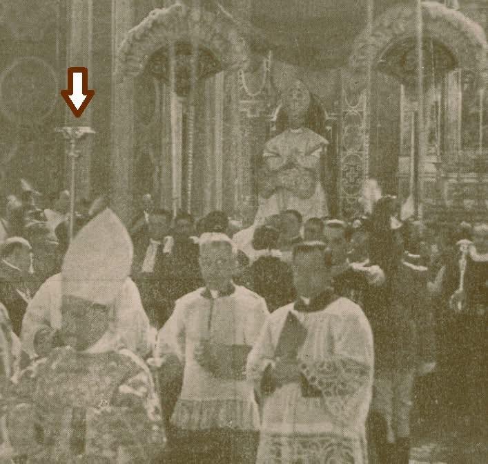 FSSP - The Papal Coronation Mass rites were rich with symbolism. Below ...