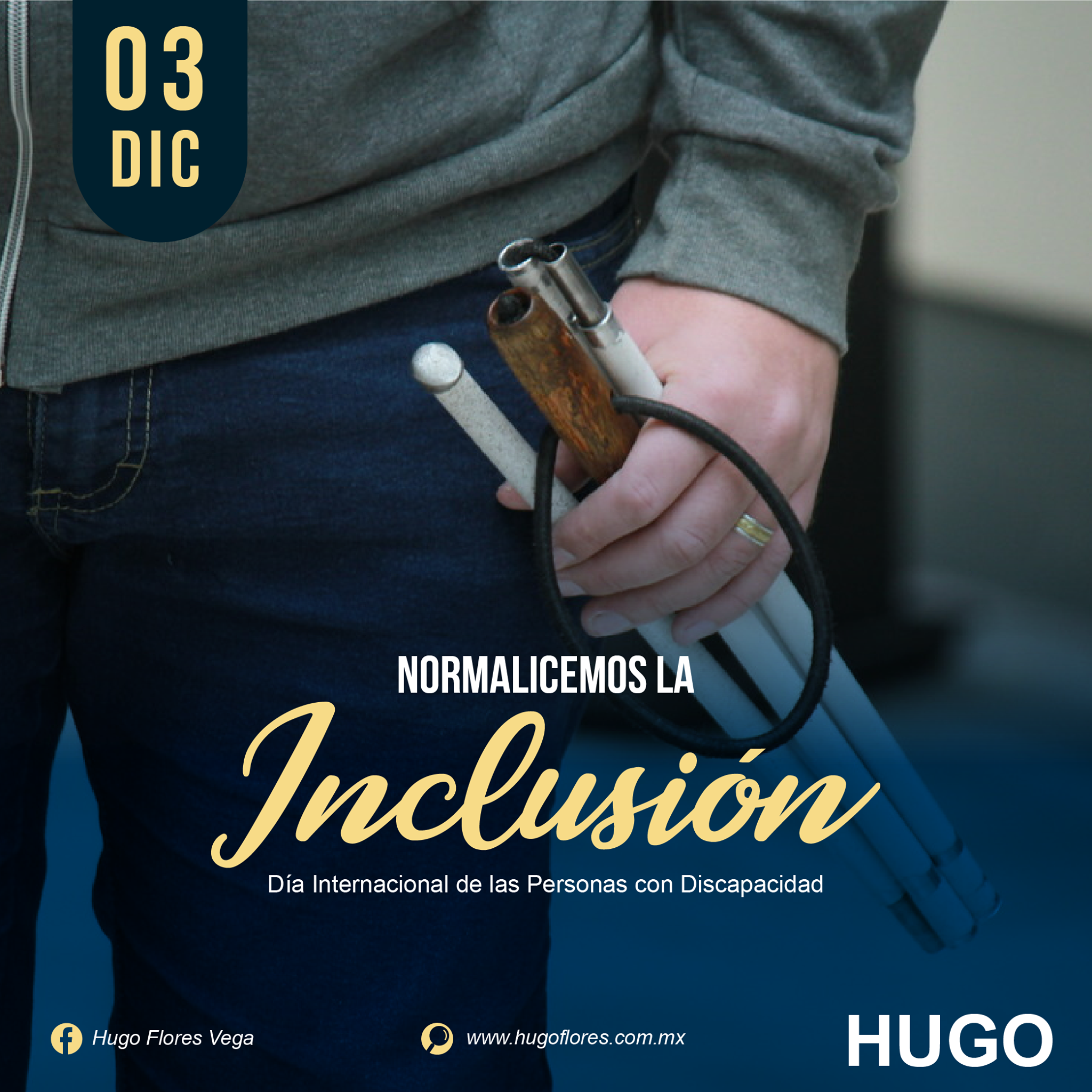 Con la Inclusión rompemos barreras y... - Hugo Flores Vega | Facebook
