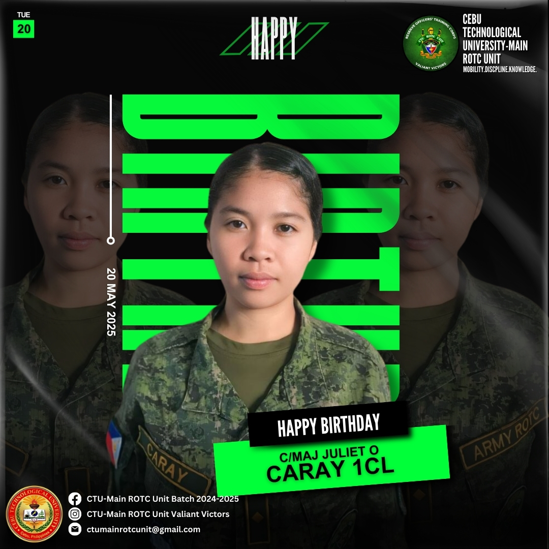 CTU-Main ROTC Unit Batch 2025-2026 | Cebu City