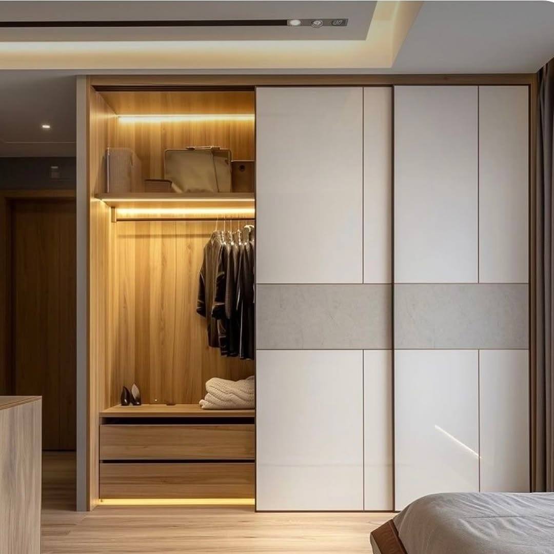 Eligent Wordrobe Design Ideas 🤩🤩 #home... - The Raj Interior | Facebook