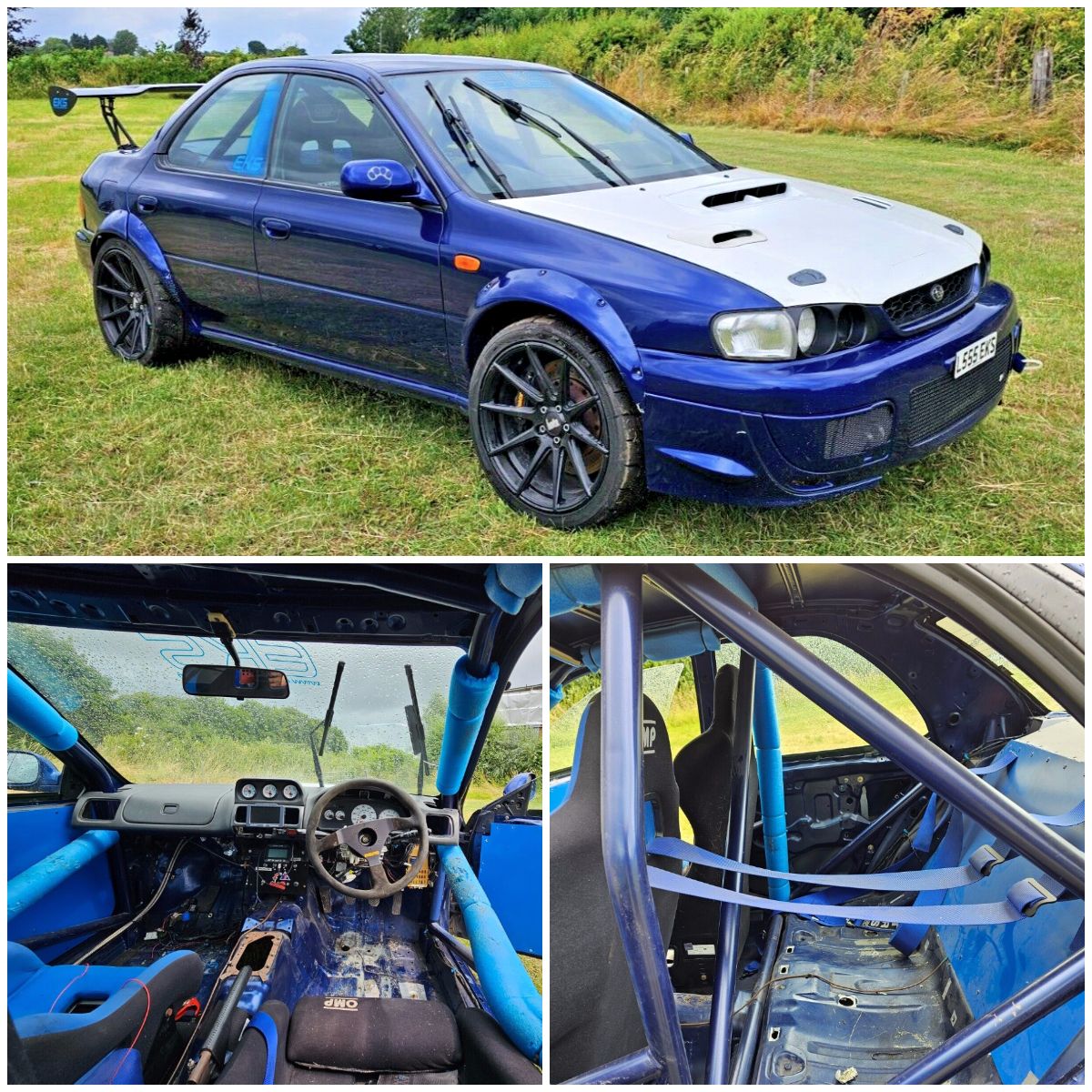 Rally - Subaru Impreza Classic GC8 Shell, roll cage rally track car ...