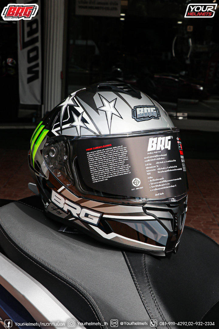 🔥 หมวกกันน็อค BRG HELMETS รุ่น... - YOUR Helmets /หมวกกันน๊อค | Facebook