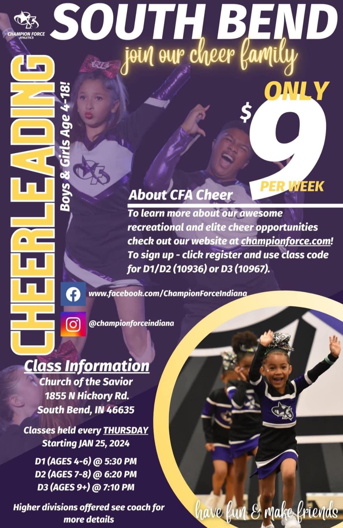 What's ACTUALLY happening in Monticello, MN | Cheerleading classes ...