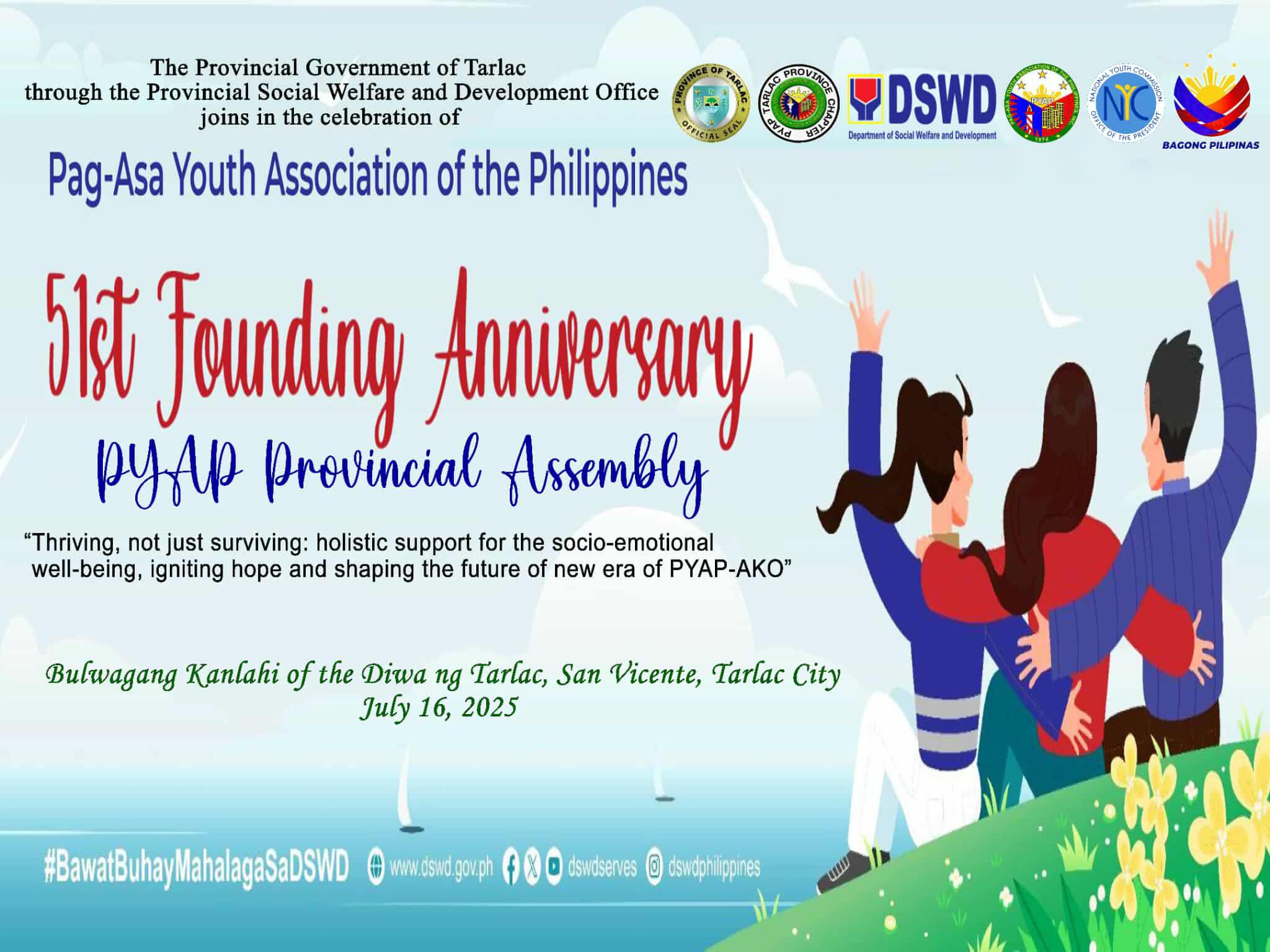 07 l 16 l 2025 We didn’t just... - Pyap Tarlac Province | Facebook