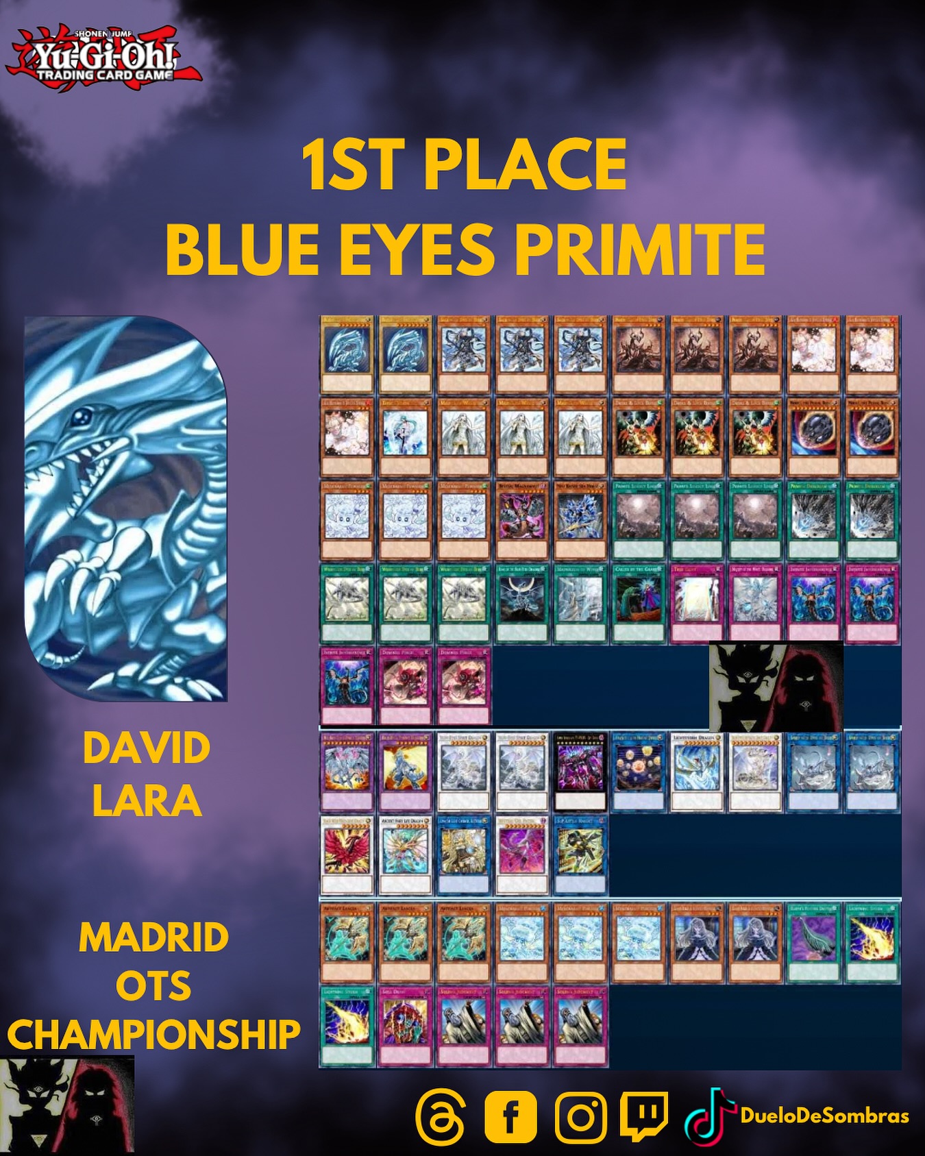 Champion: Primite Blue-Eyes 7/28 Dragon Star Akihabara Station