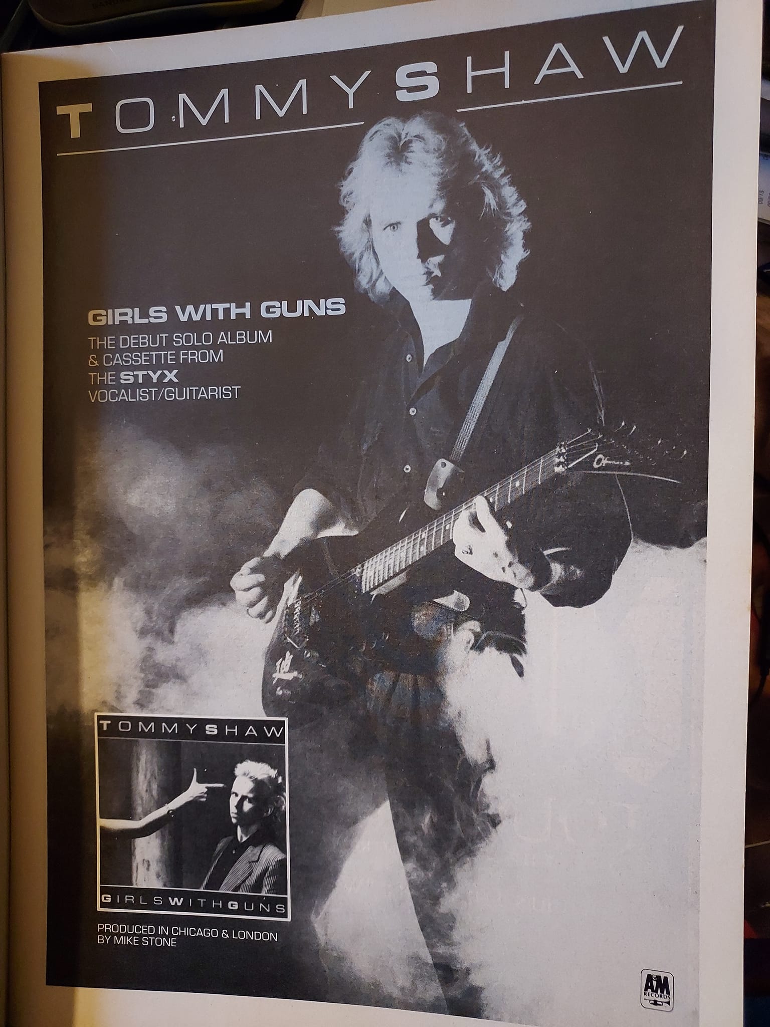 Tommy Shaw's Girls With Guns album