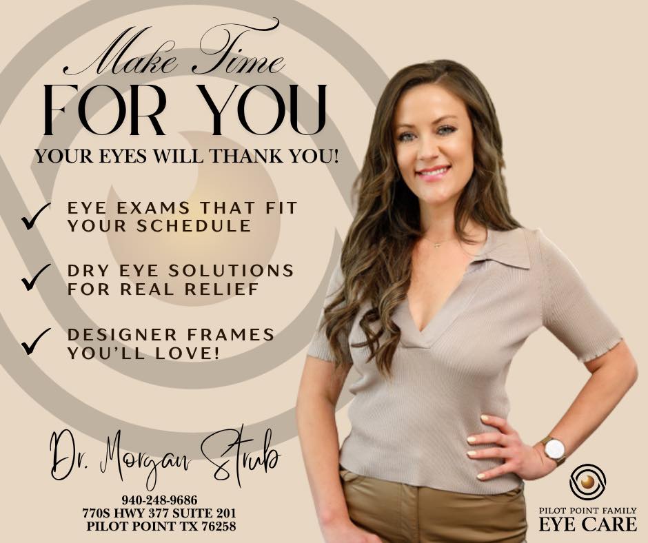 Pilot - Dr. Morgan Strub is making time for your vision and eye health ...