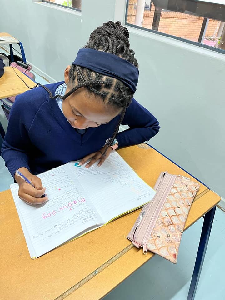 Curro Aurora - Our Grade 7 learners are working diligently...