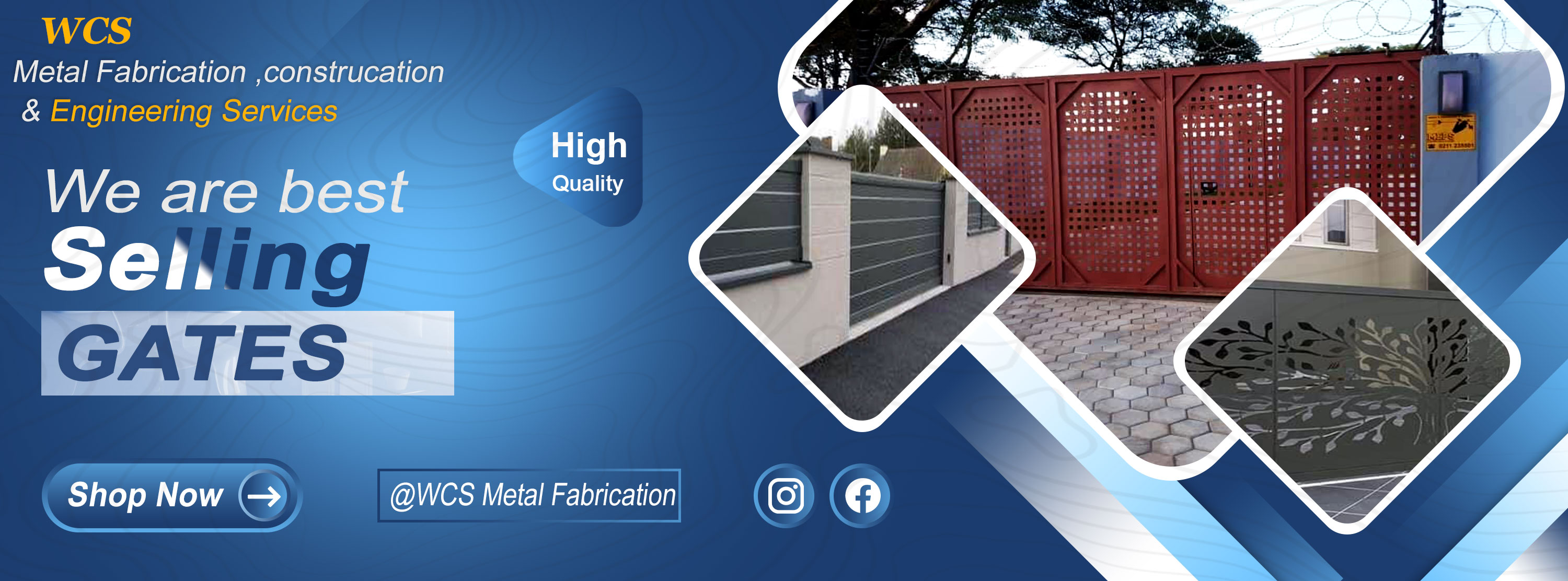 Wcs metal fabrication, construction and engineering services