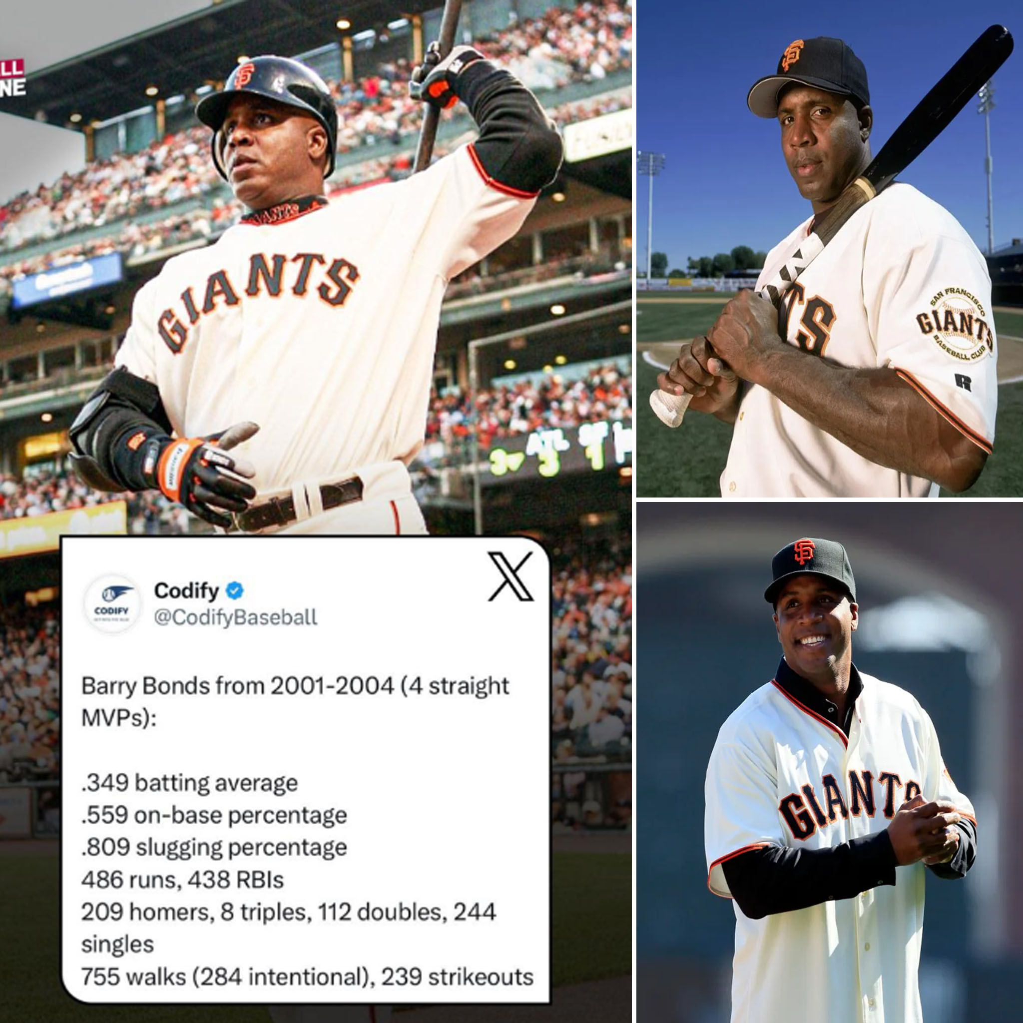 A ball from the game that crowned Barry Bonds as the all-time Home