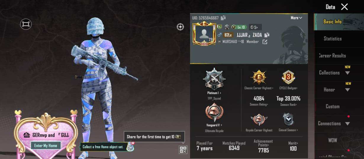CRAZY CHA!N -エルピスの鎖-びっく宝島特典クリアポストカードセット 3.9 new update 3 gun lab in match🧐 Remaining 63 Eliminations 3 2