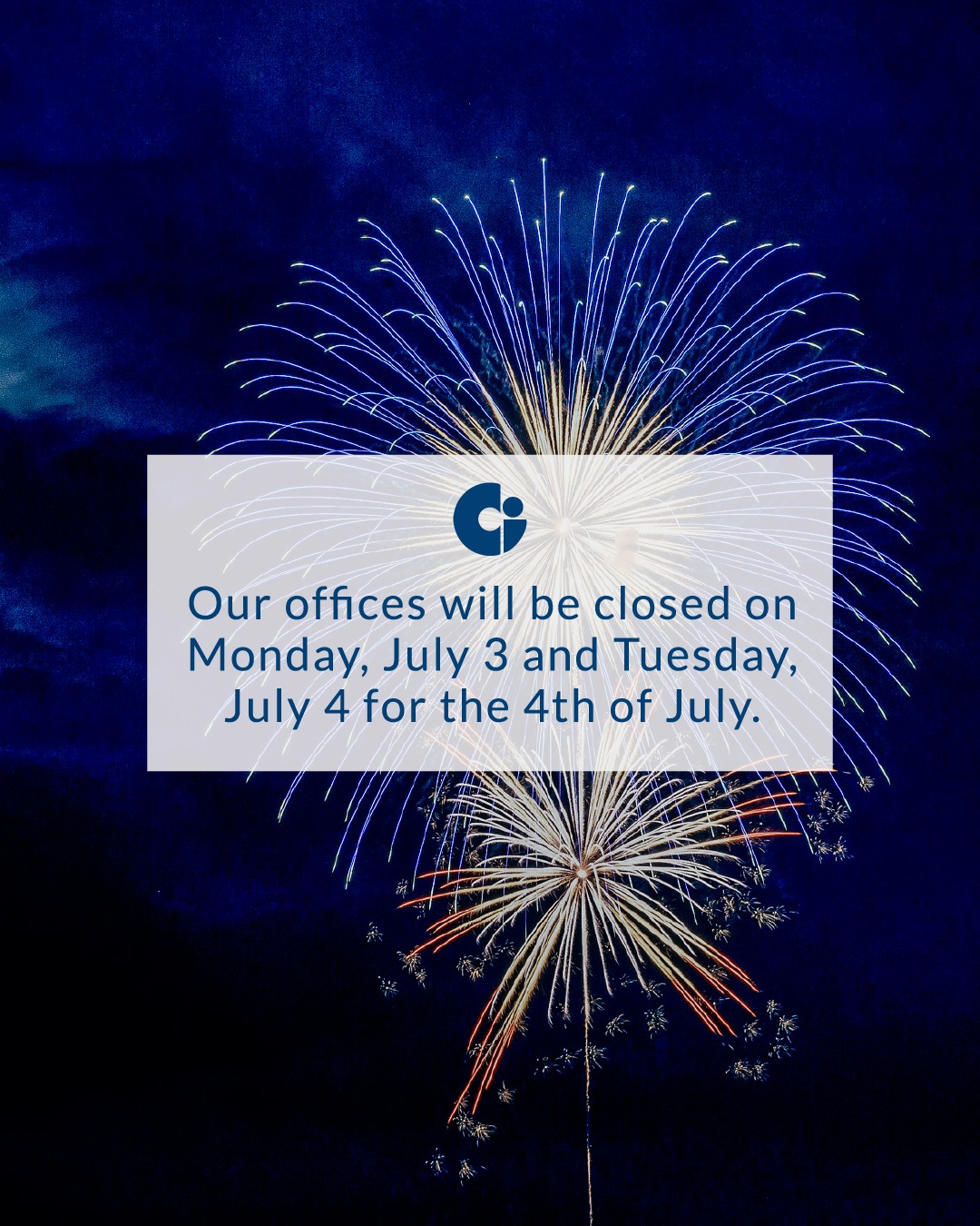 Our offices will be closed on... - Cushman Insurance Group