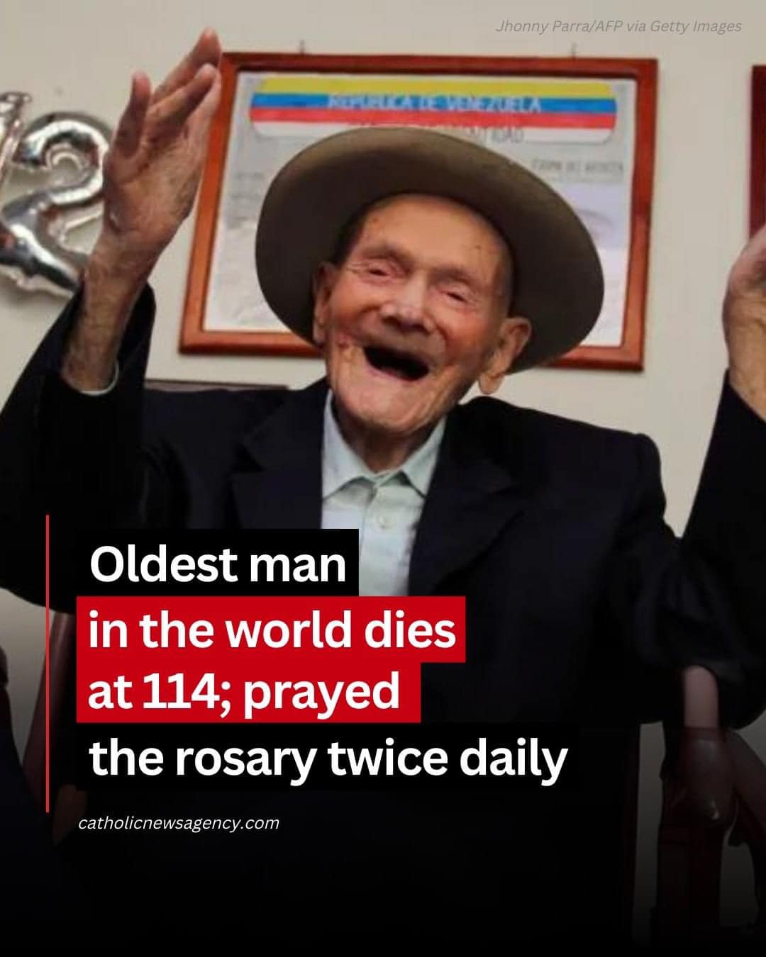 The Cenla - Juan Vicente Pérez Mora, a twice-daily prayer of the rosary ...