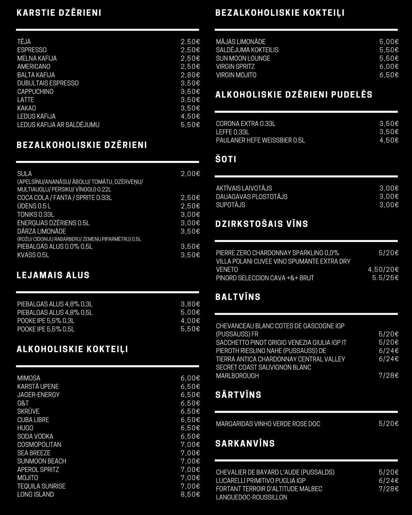 Sun Moon Lounge | Riga