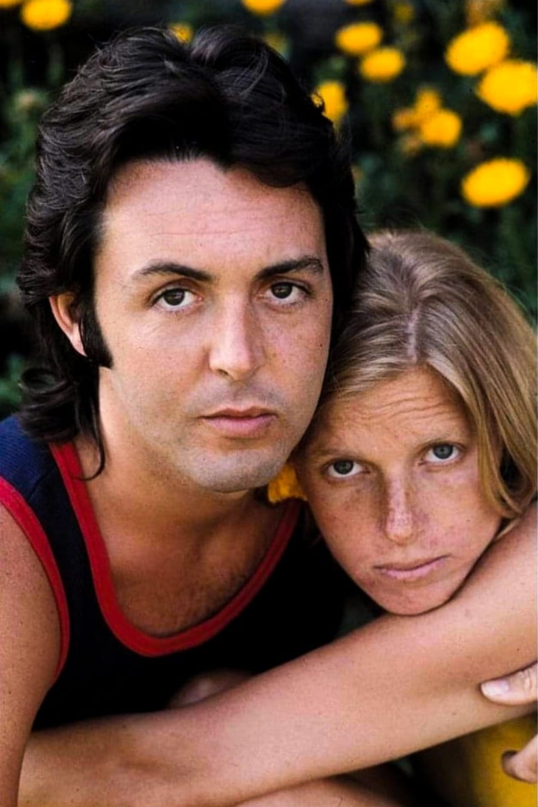 Paul and Linda McCartney, 1972.