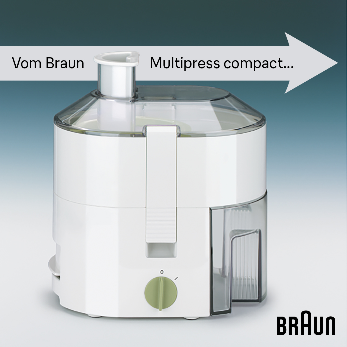 Knapp 25 Jahre liegen zwischen dem Braun Multipress compact und dem neuen Braun Entsafter J500 und dennoch hat sich in kurzer Zeit viel verändert. 🧐 Neben dem modernen Design kann der Entsafter J500