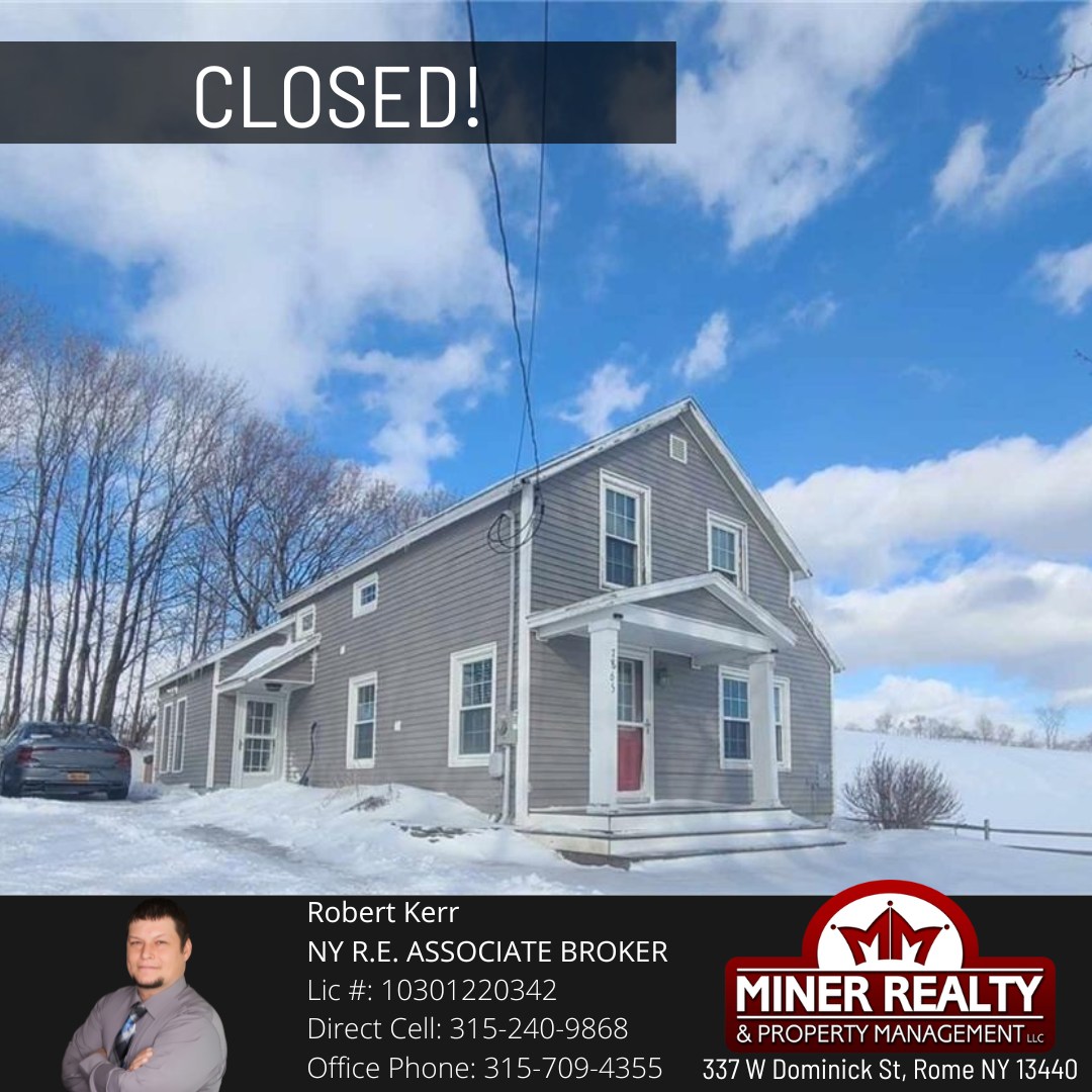 Miner Realty and Property Management LLC | Rome NY