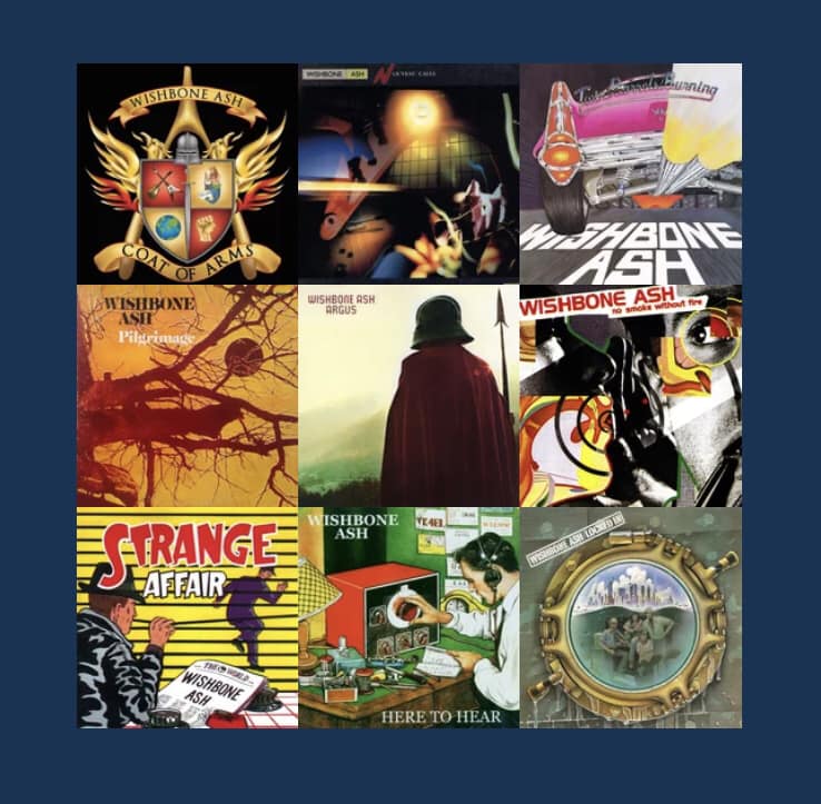 Listening Queue: It's all Wishbone Ash today. This is NOT a best