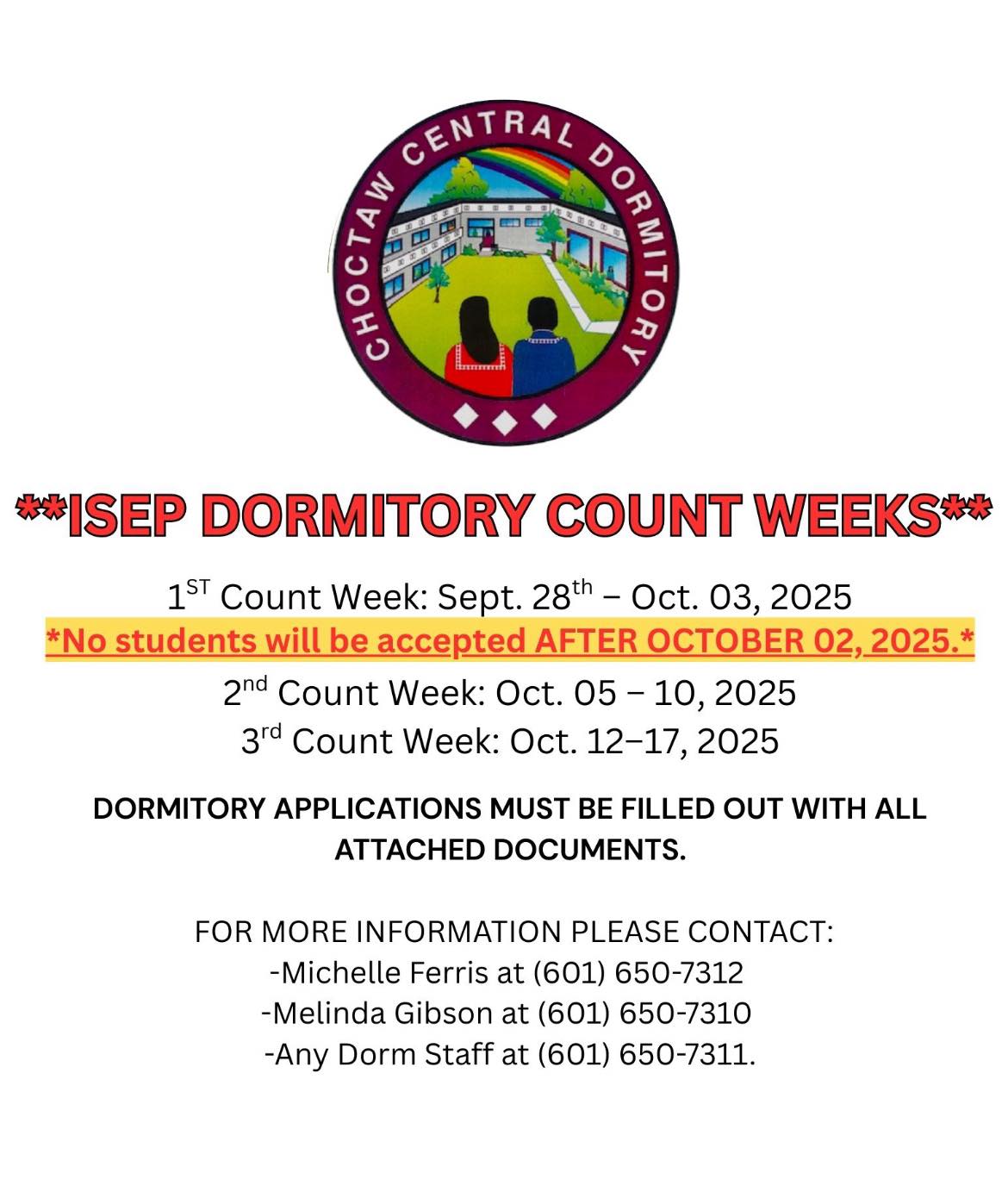 Choctaw - 📢 **Attention Students!** We’re excited to remind you that ...