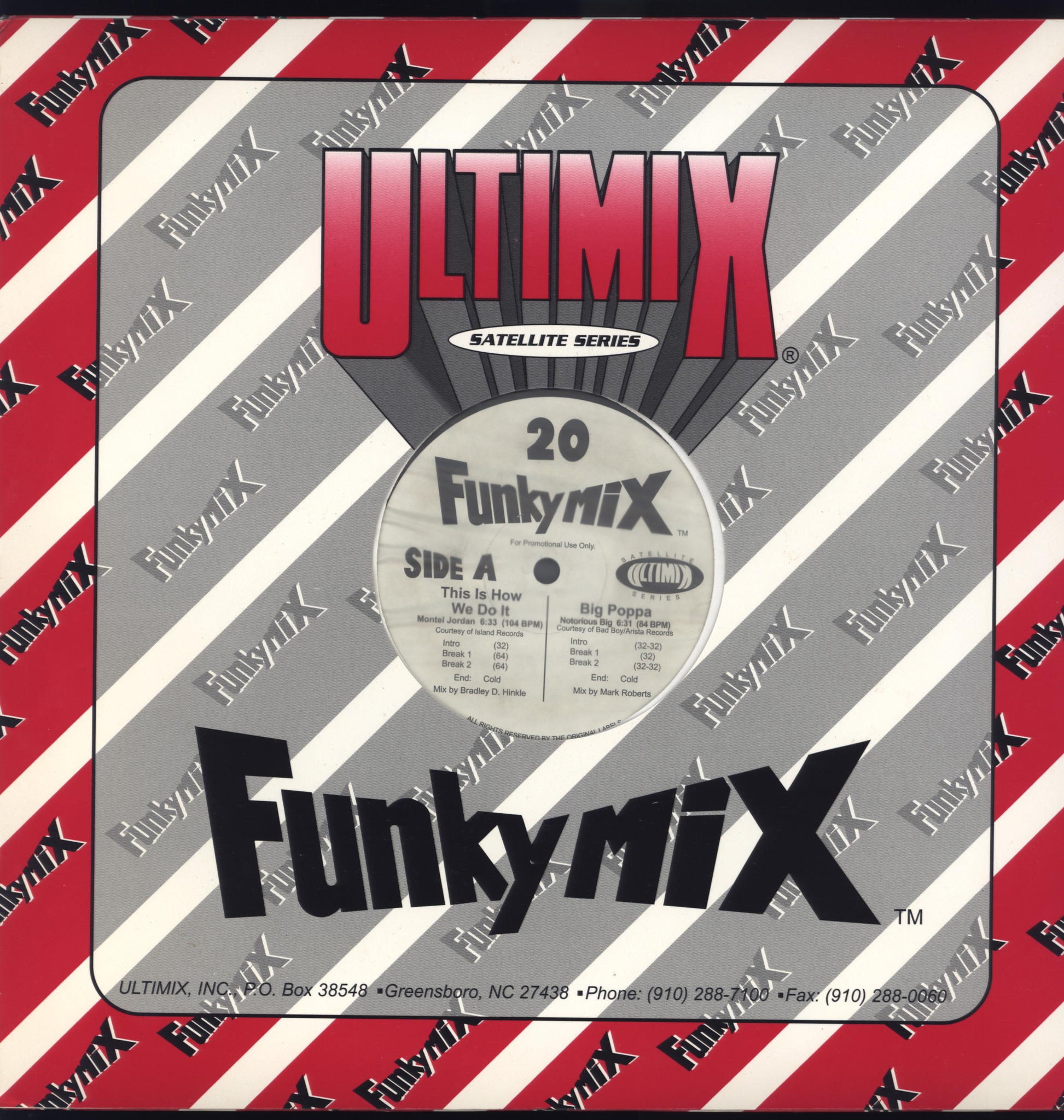Funkymix 20 DJ Tool Vinyl Set for Sale