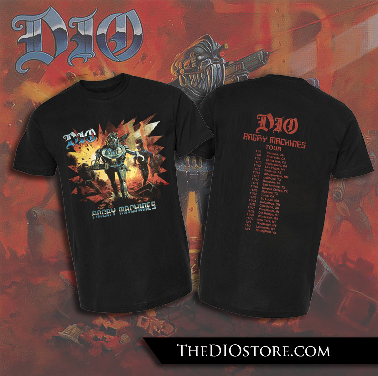 Evil or Divine' European tour shirts from 2005! These are *not