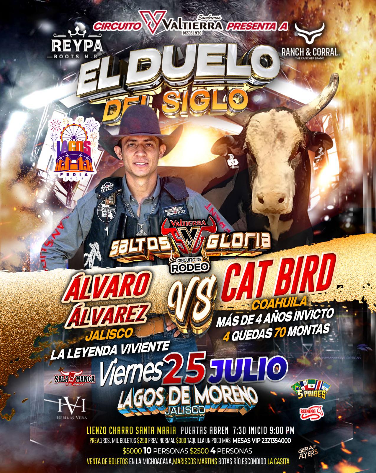 Rodeo - 🔥⚔️ ¡Dos leyendas…Un coliseo en la batalla por la corona que ...