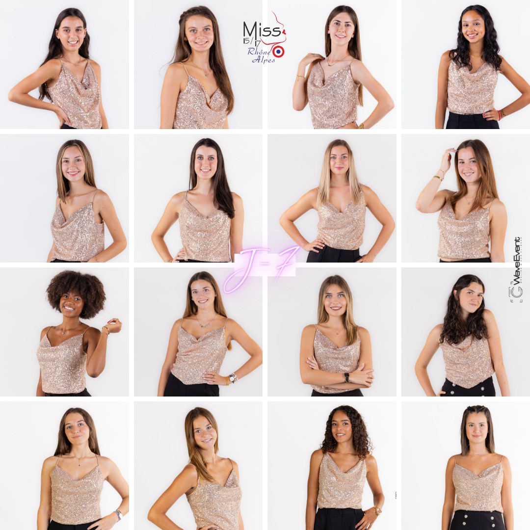 Comité - 👑 J-7 ELECTION MISS 15/17 RHÔNE-ALPES 2023 👑 Dans une semaine ...