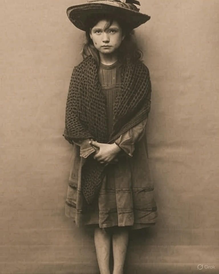 History - In the heart of Victorian London’s East End, a little girl ...