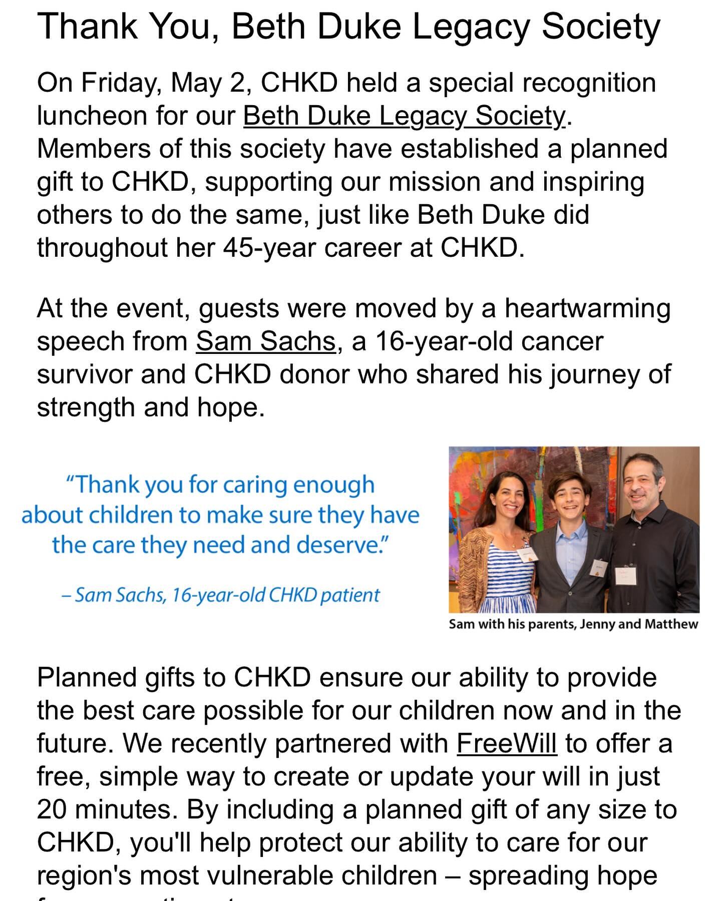 Sam’s - Mental Health Awareness Month is almost over, but you can help ...