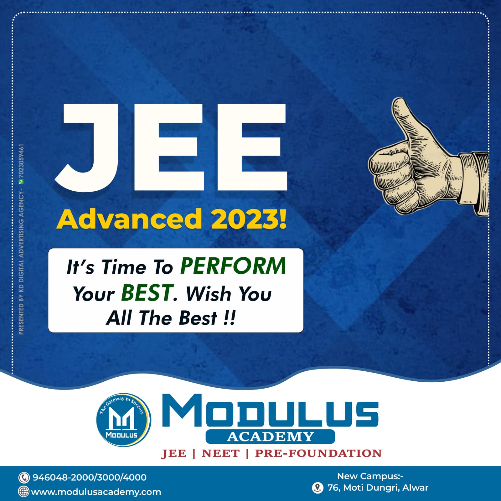 We, at Modulus Academy Alwar,... - Modulus IIT NEET Academy