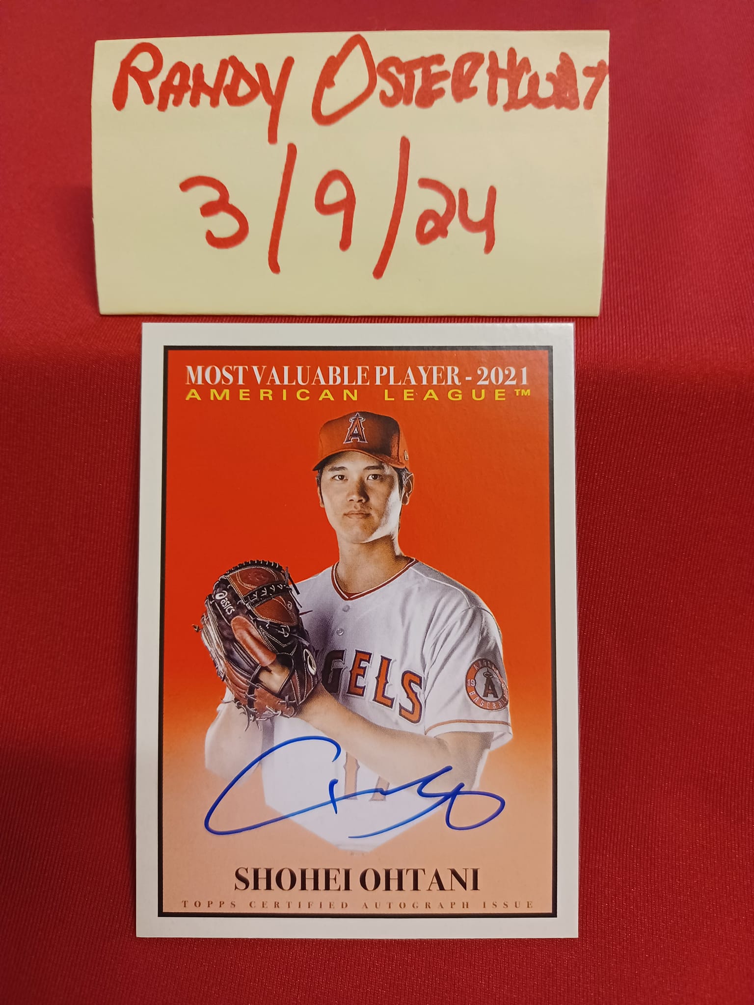 Selling baseball trading cards