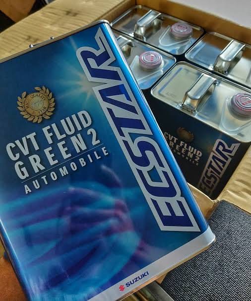 Genuine Suzuki ECSTAR CVT Fluid Green 2 for smoother transmission