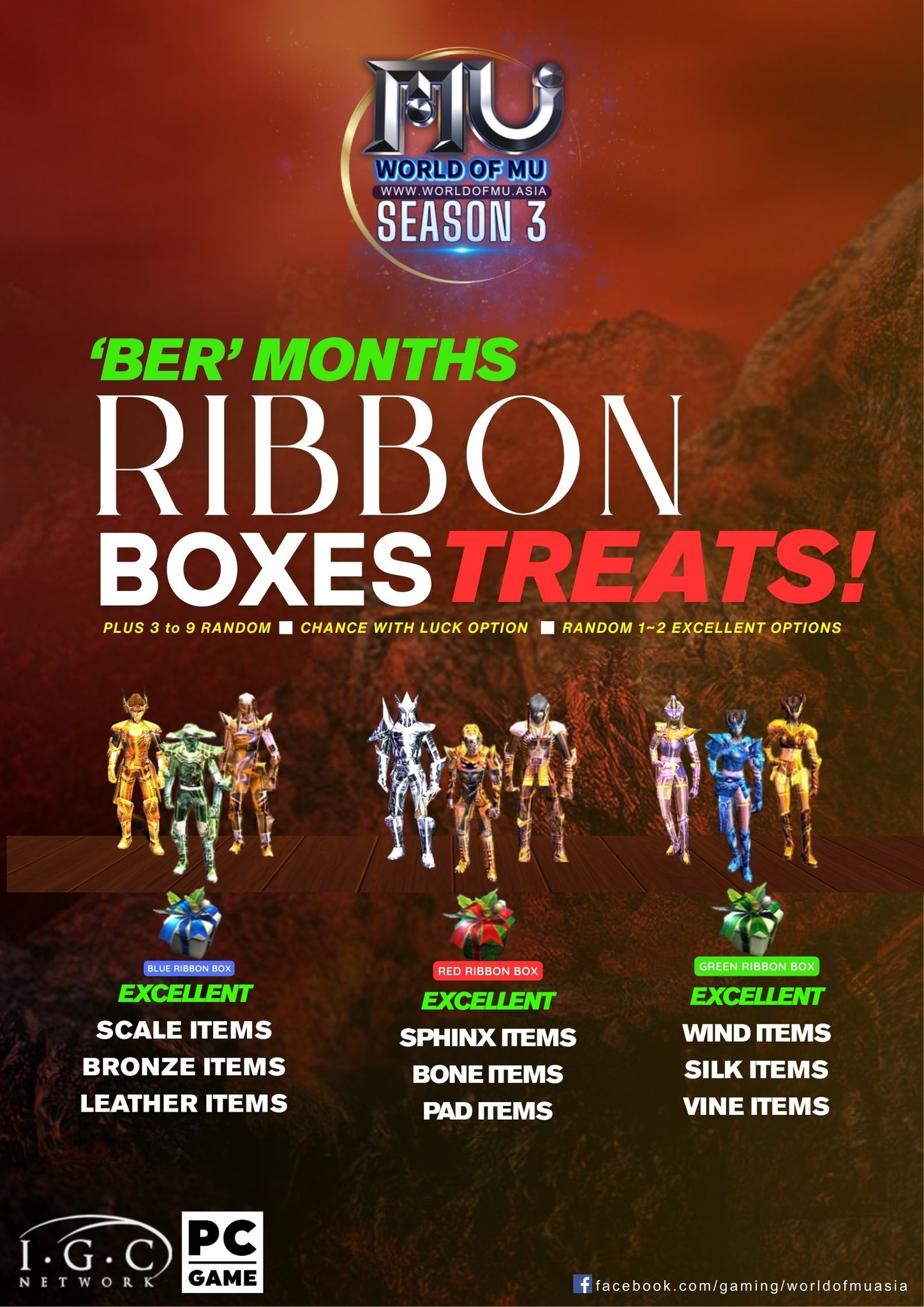 World - 'BER' MONTHS RIBBON BOXES TREATS! The hunt begins! From ...