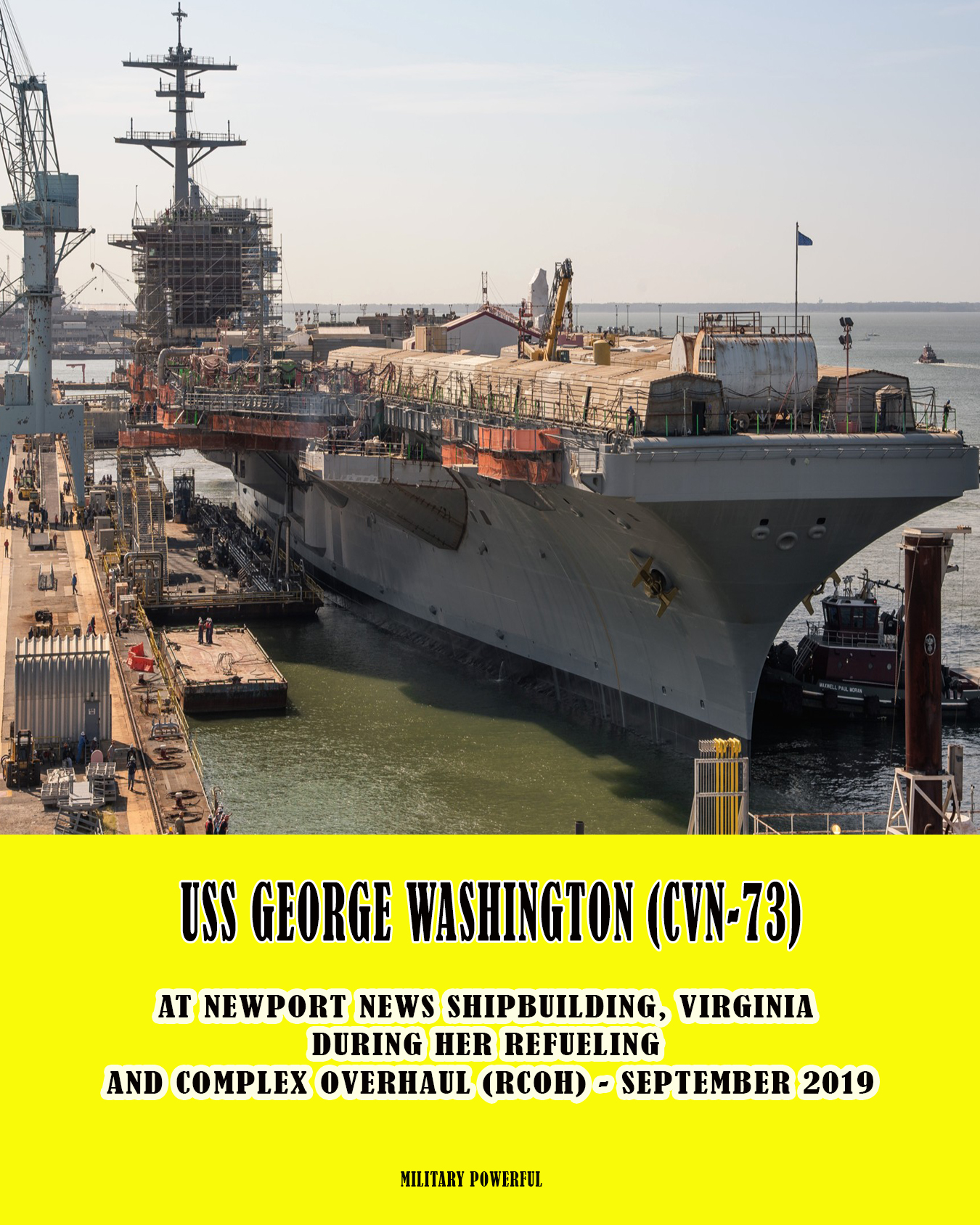 Military - This image shows the massive forward gun turrets of a World ...