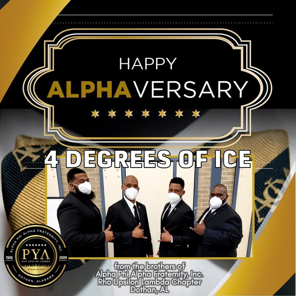 Happy Alphaversary brothers. In Loving Memory of Bro. André Green. Keep ...