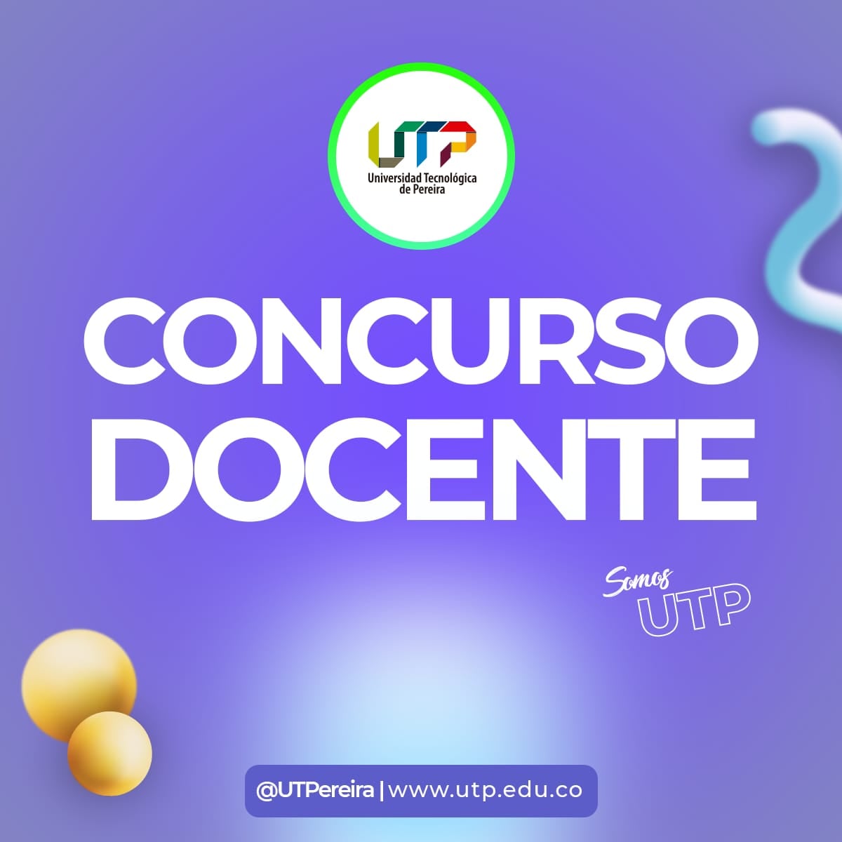 🚨 Atención🚨 La... - Universidad Tecnológica de Pereira | Facebook