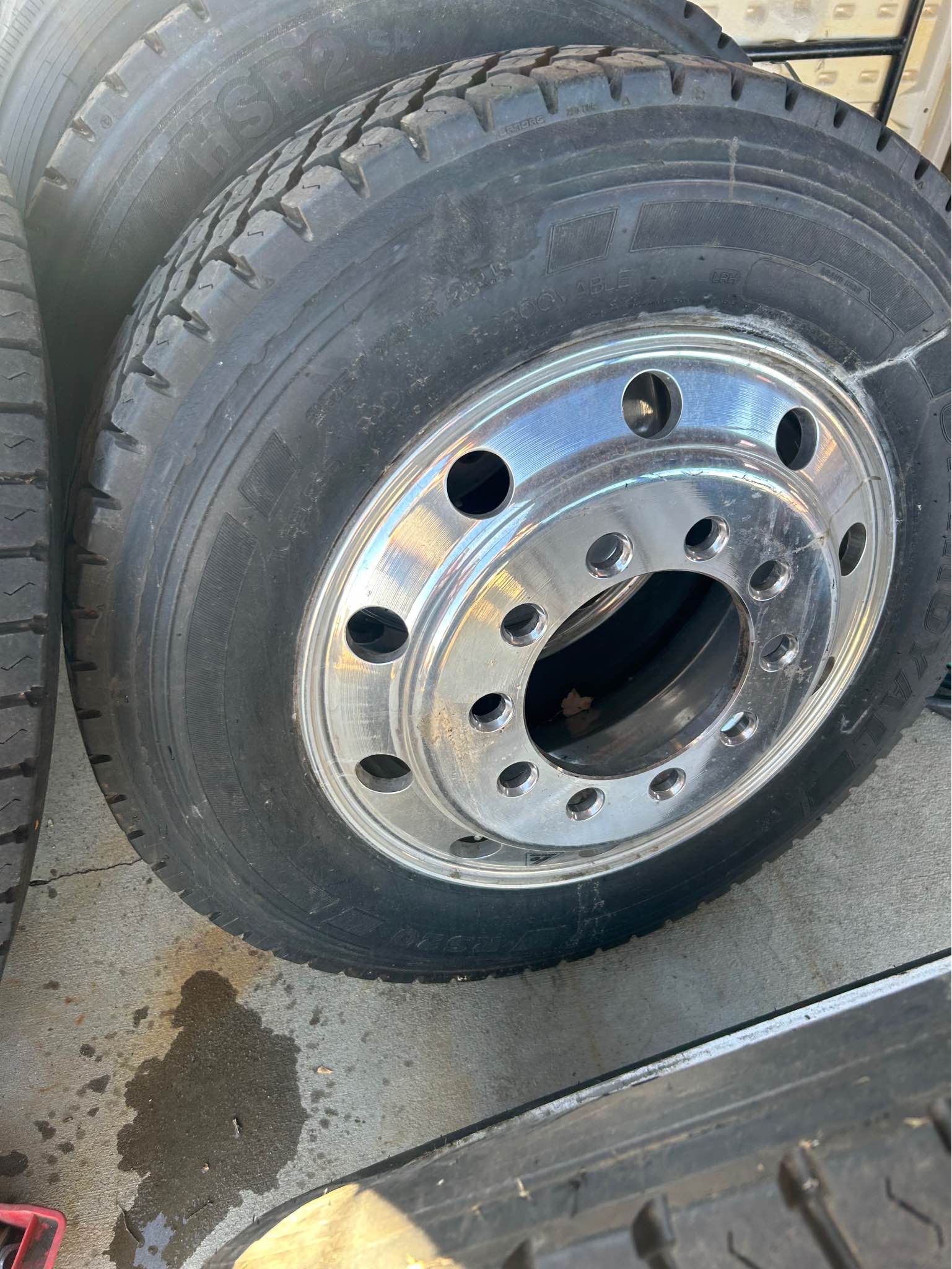 I have 6 tires mounted bud wheels four aluminum and two steel 4 new ...