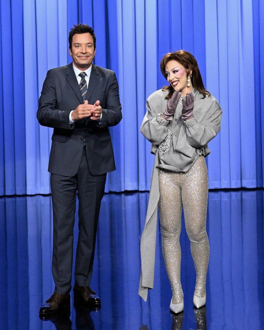 Female - Doja Cat & Jimmy Fallon co-hosting ‘The Tonight Show.’ | Facebook