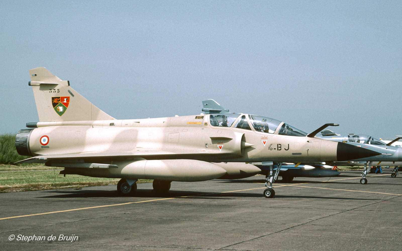 Dassault Mirage 2000B de l'EC 2/2 Côte d'Or. | Profil d'un