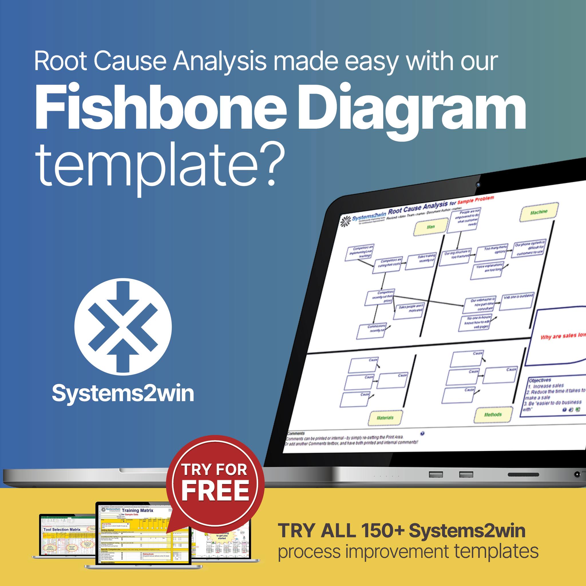 Systems2win - Fishbone Diagram Template for Root Cause...