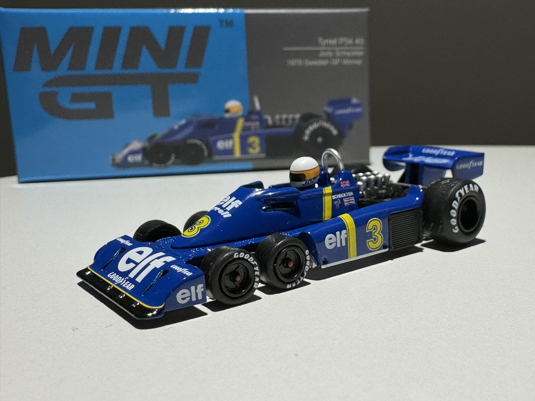 Jody Scheckter's Tyrrell P34 at 1976 British GP