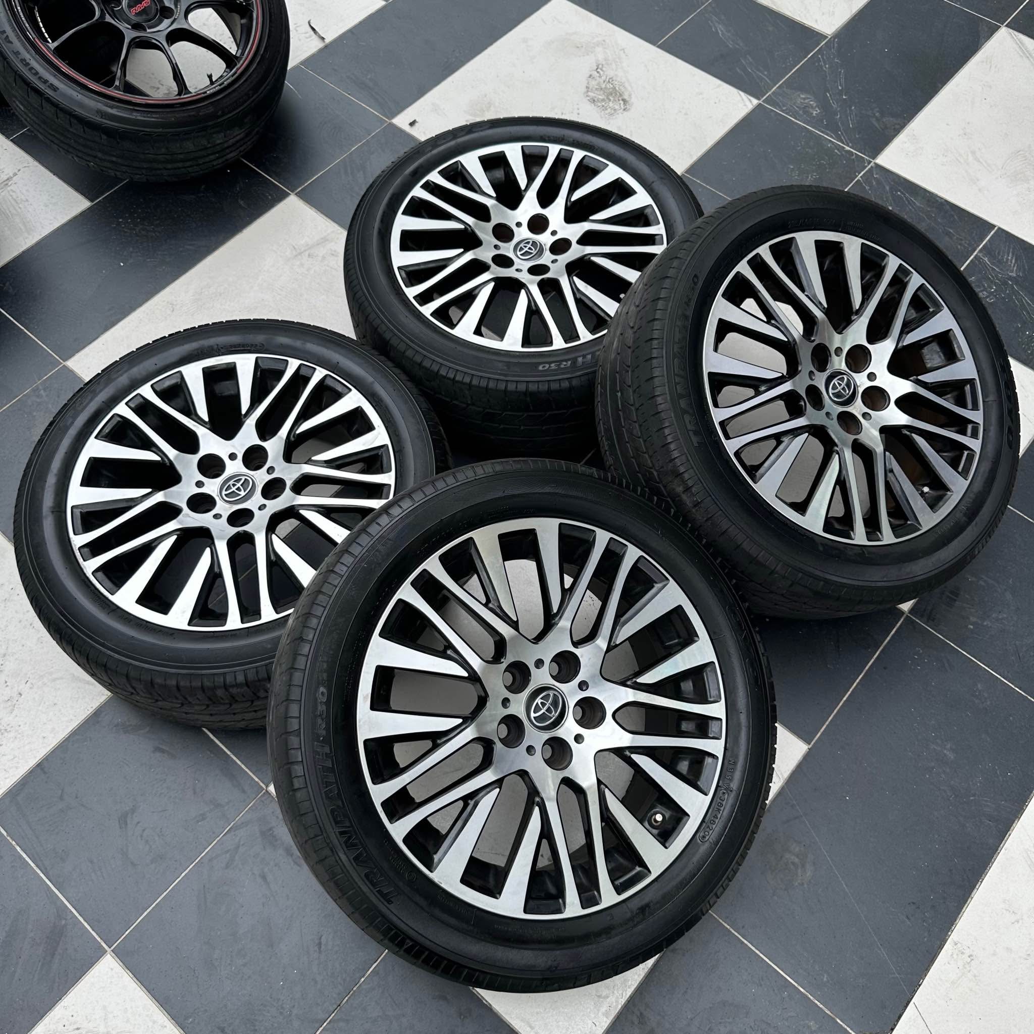 Rim Toyota 18” Vellfire Alphard Estima Camry Voxy - Car Wheels, Tires ...